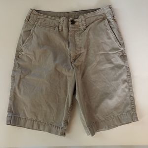 American Eagle Shorts Mens Size 28 Chino Next Level Flex Khaki
